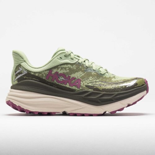 HOKA Stinson 7 Womens Seed Green/Beet Root