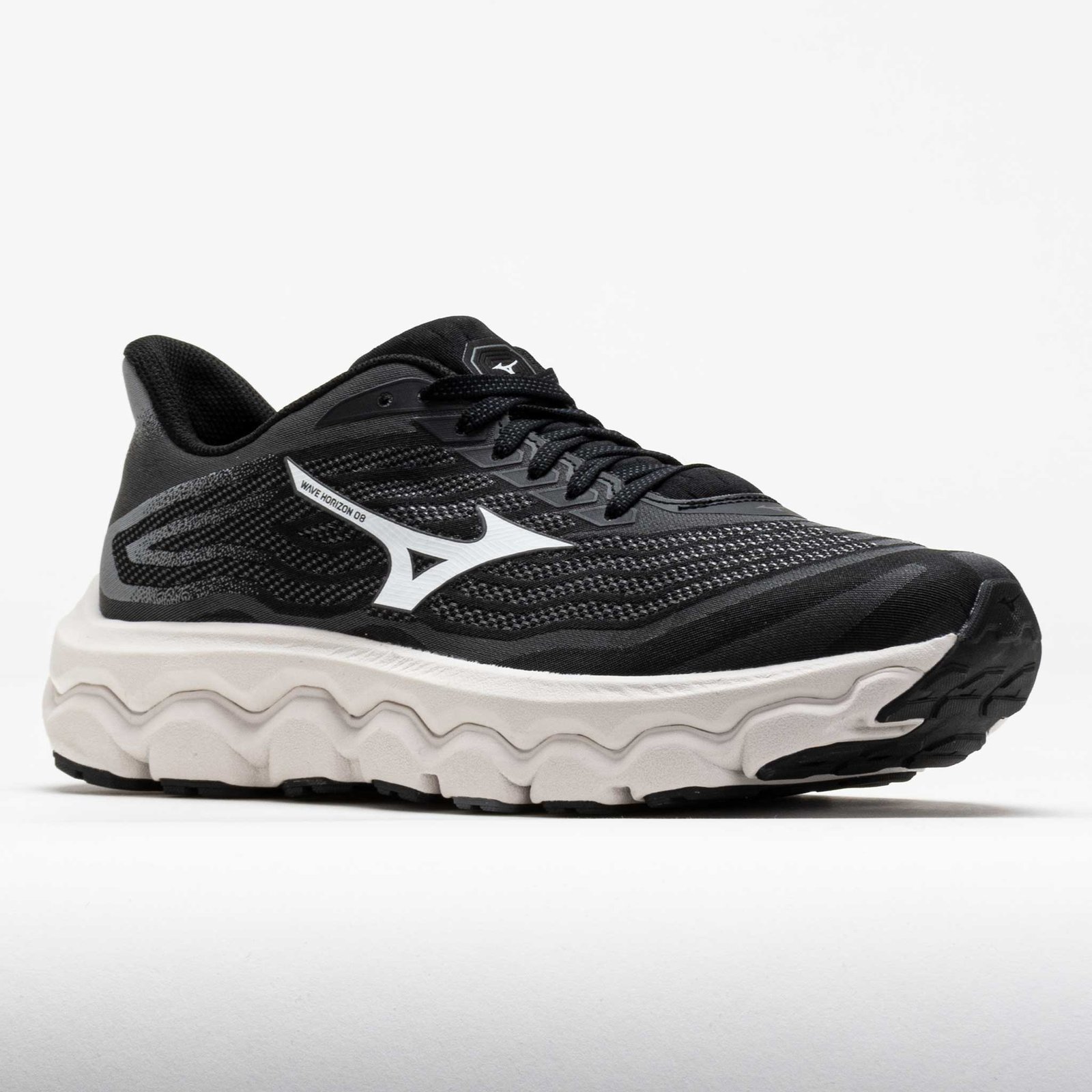 Mizuno Wave Horizon 8 Mens Black/White - Image 5