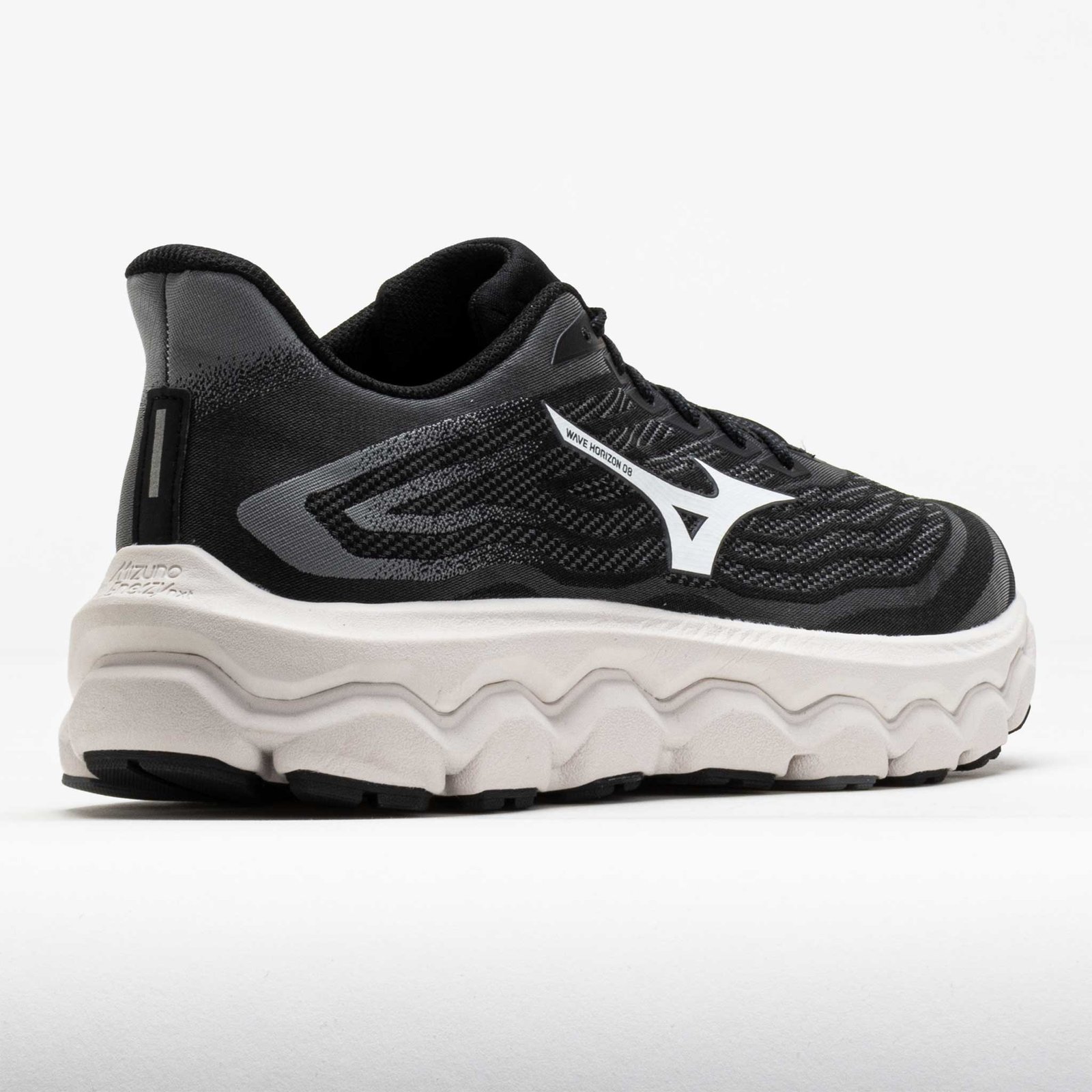 Mizuno Wave Horizon 8 Mens Black/White - Image 6