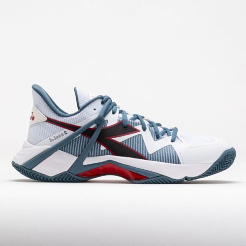 Diadora B.Icon 2 Clay Mens White/Oceanview/Salsa