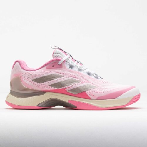 adidas AvaCourt 2 Womens White/Champagne Metallic/Lucid Pink