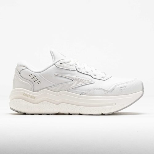 Brooks Ghost Max Leather Womens White/White