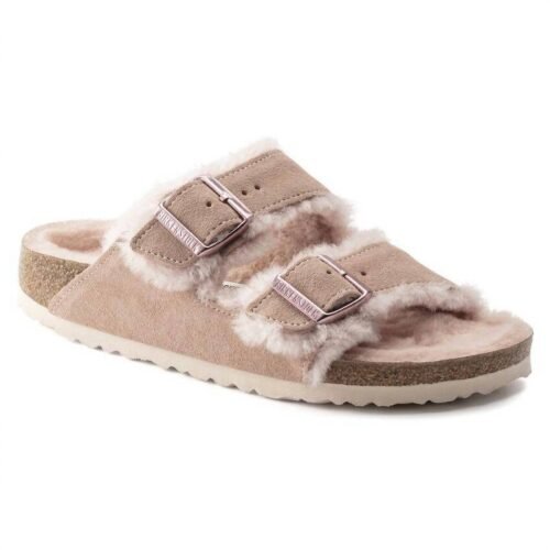 Birkenstock - Women's Arizona Fur Shearling Sandal