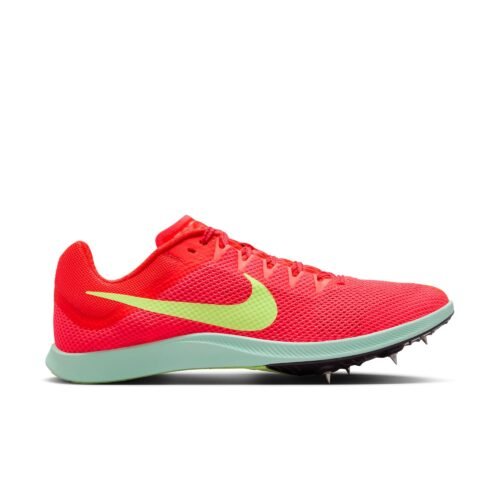 Unisex Zoom Rival Distance (600 - Bright Crimson/Washed Coral-Barely Volt)