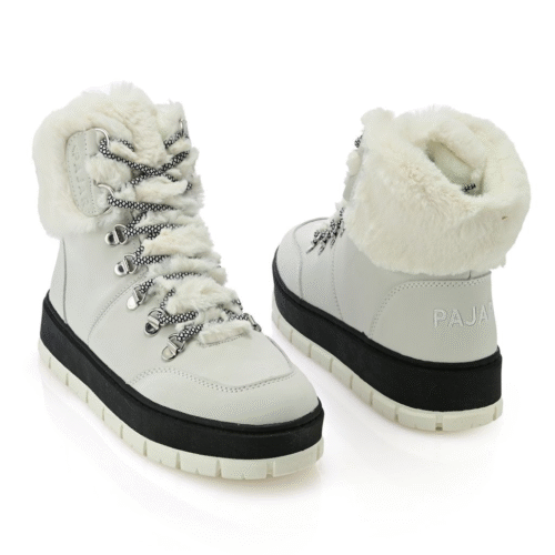 Pajar Canada Chalet Faux Fur Trimmed Leather Boots