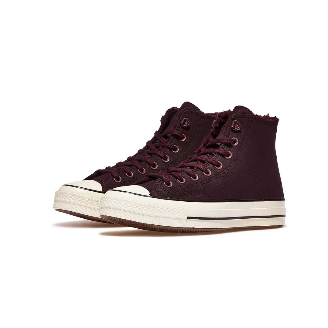 Converse - Unisex Chuck 70 Distressed Leather High Top Shoes (A09444C) - Image 3