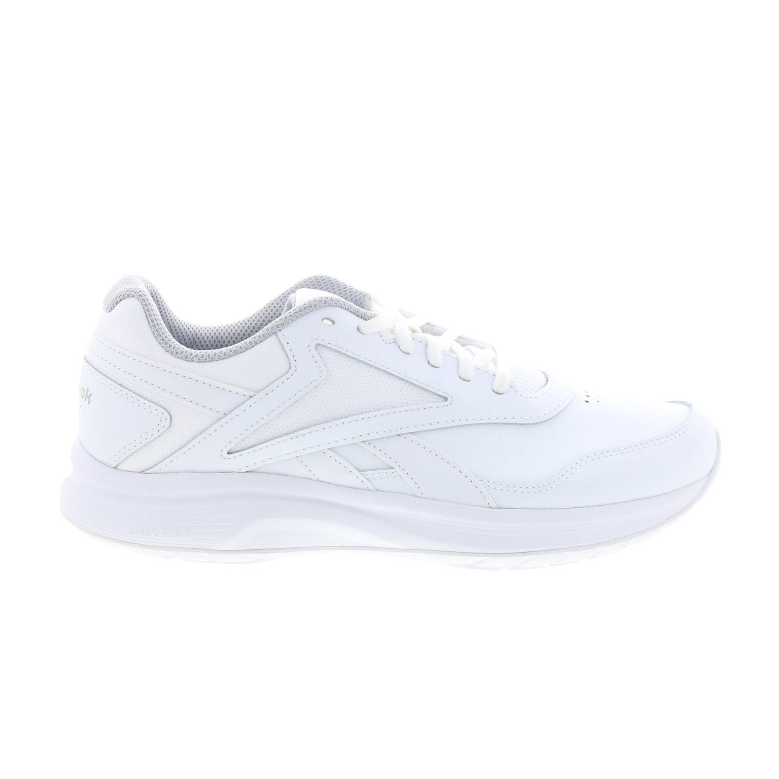 Reebok Walk Ultra 7 DMX MAX Wide 2E Mens White Lifestyle Sneakers Shoes