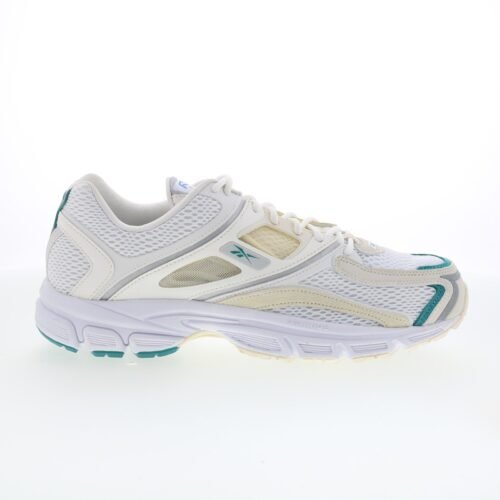 Reebok Premier Trinity KFS Mens White Mesh Lace Up Lifestyle Sneakers Shoes