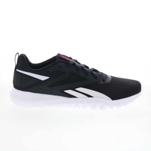 Reebok Flexagon Energy TR 4 Mens Black Mesh Athletic Cross Training Shoes