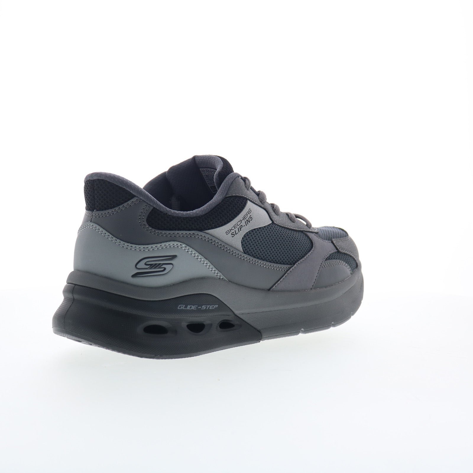 Skechers Bobs Arc Waves 2.0 118342-BKMT Mens Black Lifestyle Sneakers Shoes - Image 8