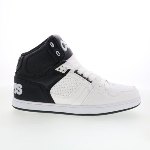 Osiris NYC 83 CLK 1343 1985 Mens White Skate Inspired Sneakers Shoes