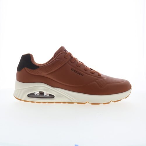 Skechers Uno - Tailored Air 183007-COG Mens Brown Lifestyle Sneakers Shoes
