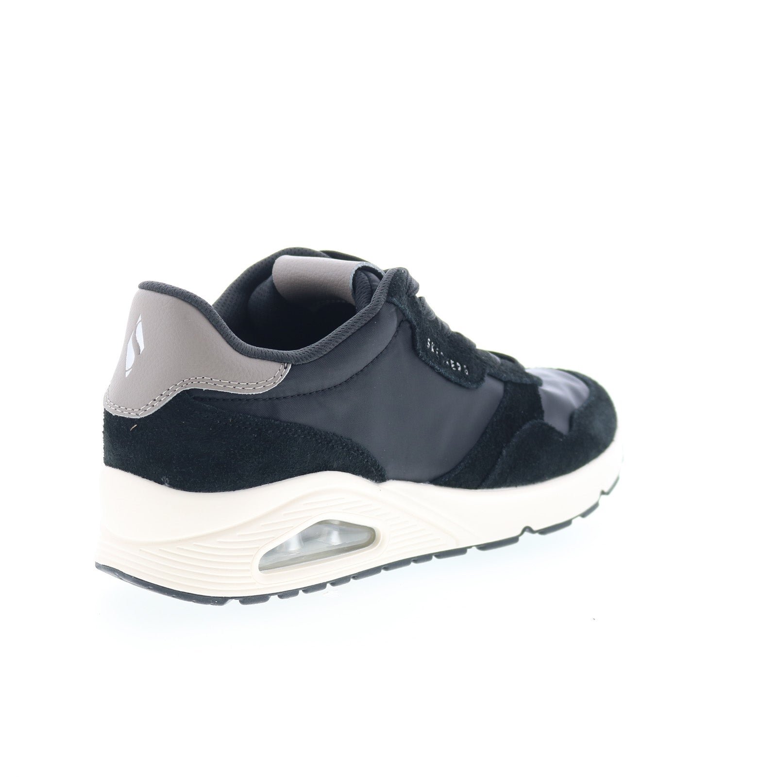 Skechers UNO - Vintage Dayz 183053-BLK Mens Black Lifestyle Sneakers Shoes - Image 8