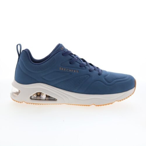 Skechers Tres-Air UNO - Casairal Mens Blue Lifestyle Sneakers Shoes