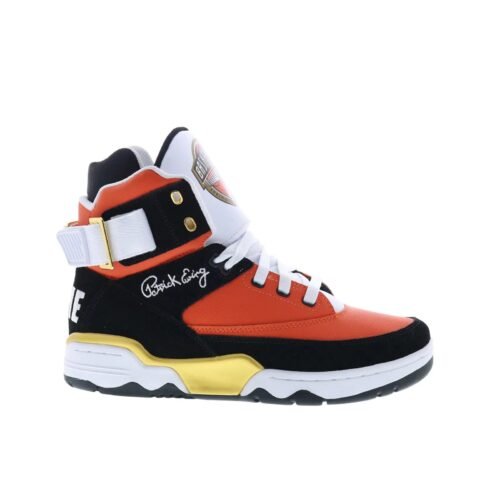 Ewing Athletics 33 HI X Basketball Hall Of Fame Mens Orange Sneakers Shoes