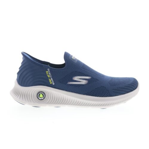 Skechers Arch Fit Go Walk Anywhere The Tourist Mens Blue Sneakers Shoes