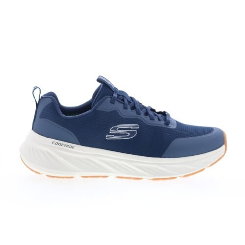 Skechers Edgeride - Rekze Mens Blue Extra Wide Lifestyle Sneakers Shoes