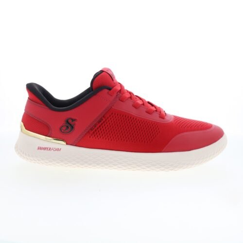 Skechers Snoop Dogg Snoop Vibez Good Feelin Mens Red Sneakers Shoes