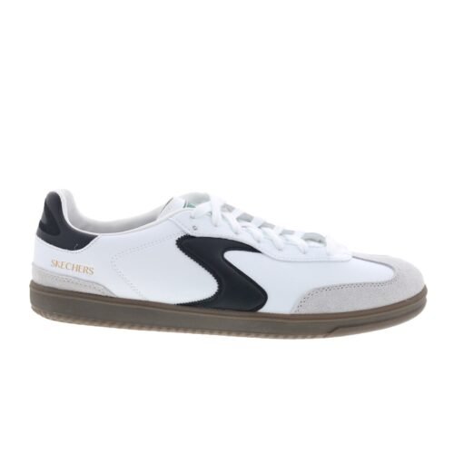 Skechers Hotshot - Pyke Mens White Synthetic Wide Lifestyle Sneakers Shoes