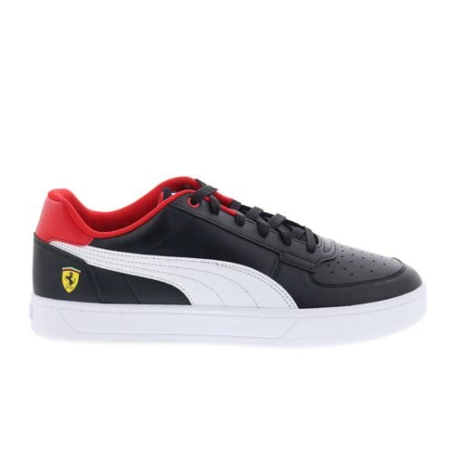 Puma Scuderia Ferrari Caven 2.0 Mens Black Motorsport Sneakers Shoes