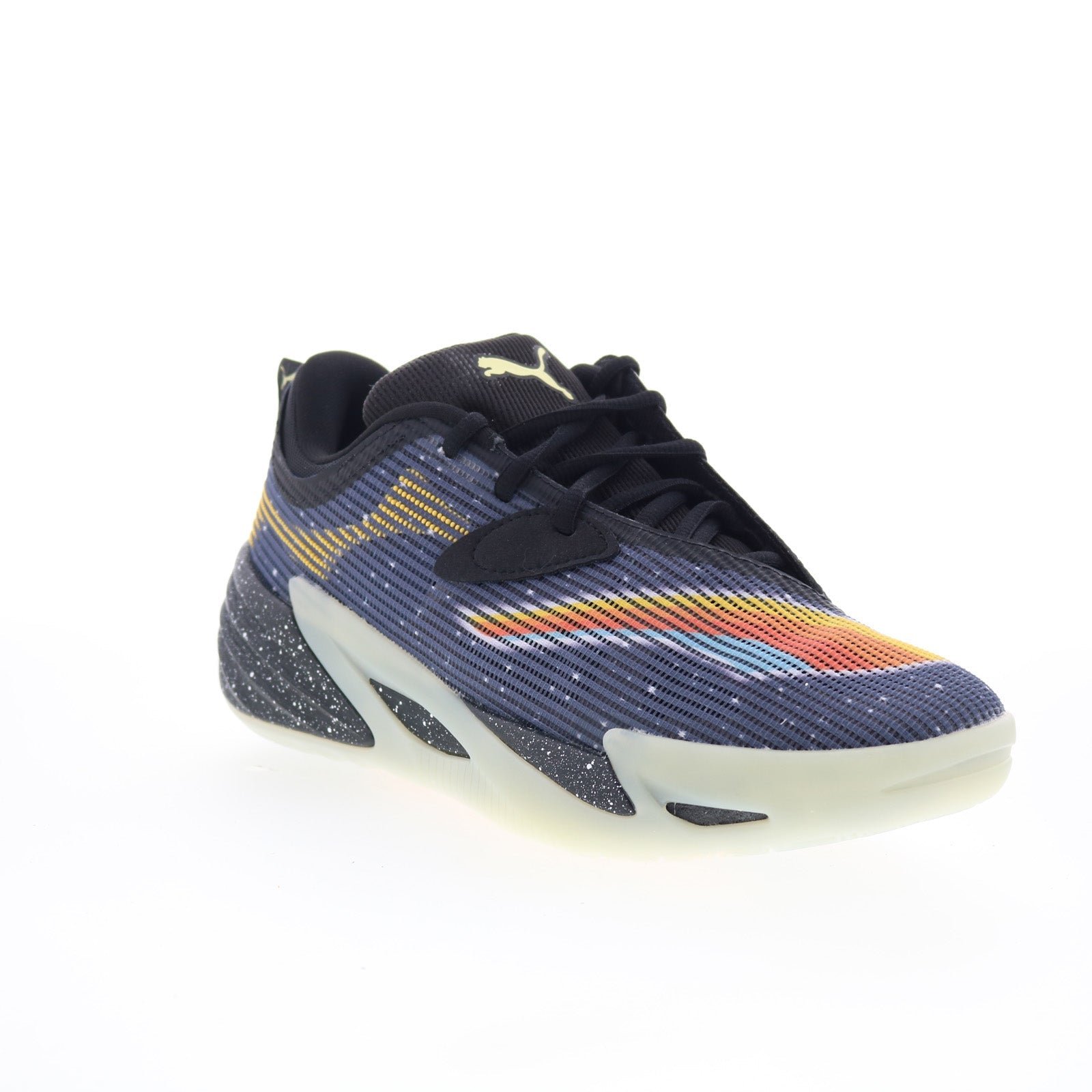 Puma All-Pro Nitro 2 E.T. 31231301 Mens Blue Athletic Basketball Shoes - Image 2