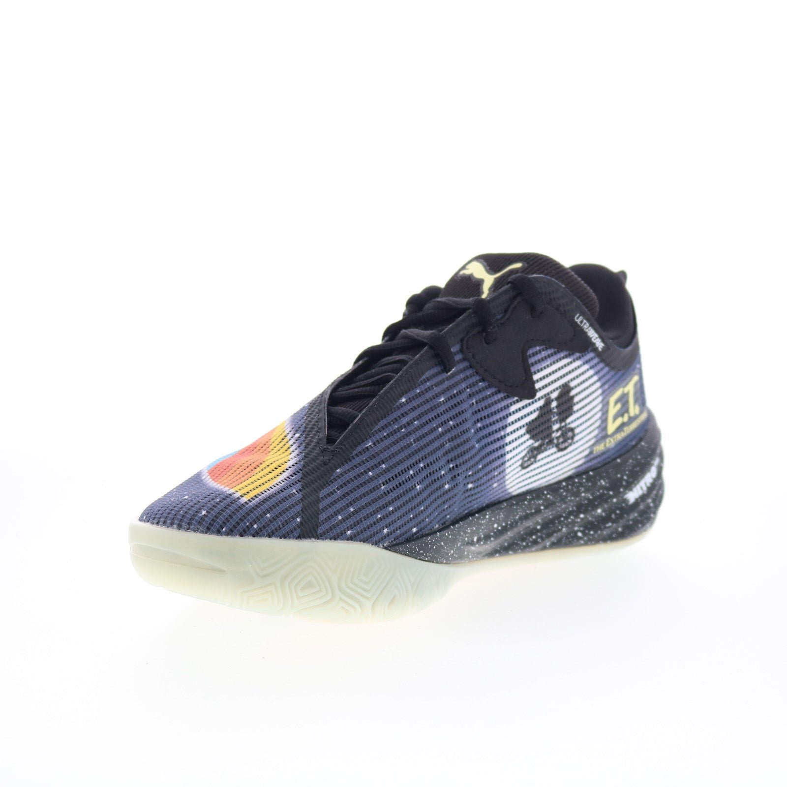 Puma All-Pro Nitro 2 E.T. 31231301 Mens Blue Athletic Basketball Shoes - Image 4