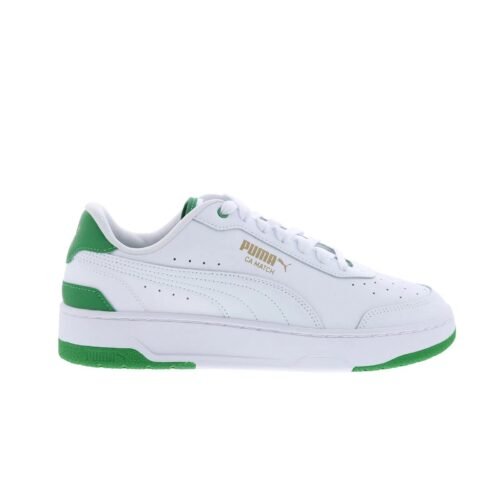 Puma CA Match 40077901 Mens White Leather Lifestyle Sneakers Shoes