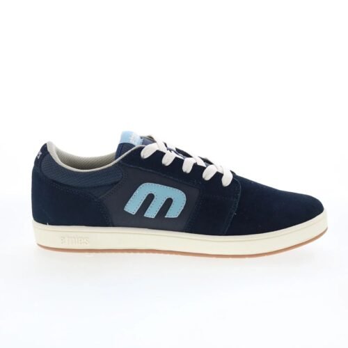 Etnies Cresta 4101000575424 Mens Blue Suede Skate Inspired Sneakers Shoes