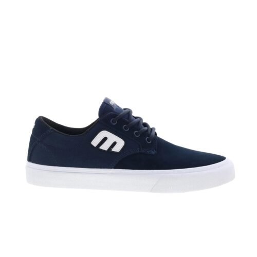 Etnies Barge Plus 4101000578401 Mens Blue Skate Inspired Sneakers Shoes