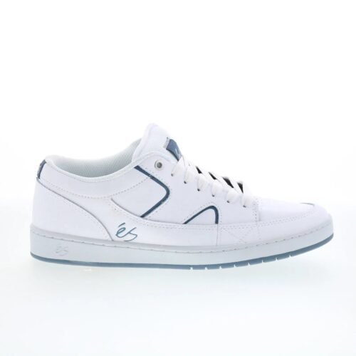ES Sophisto 5101000211155 Mens White Leather Skate Inspired Sneakers Shoes