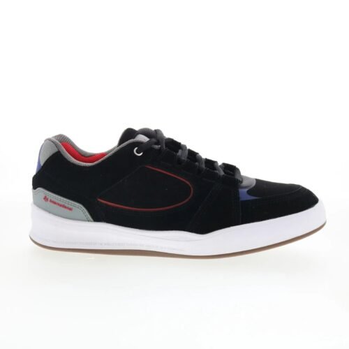 ES Accel Fit 5101000214001 Mens Black Suede Skate Inspired Sneakers Shoes