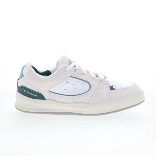 ES Accel Fit 5101000214050 Mens Gray Leather Skate Inspired Sneakers Shoes