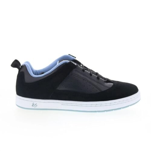 ES Contour 5101000216587 Mens Black Suede Skate Inspired Sneakers Shoes