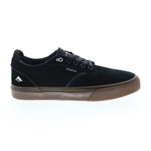 Emerica Dickson 6102000130964 Mens Black Skate Inspired Sneakers Shoes
