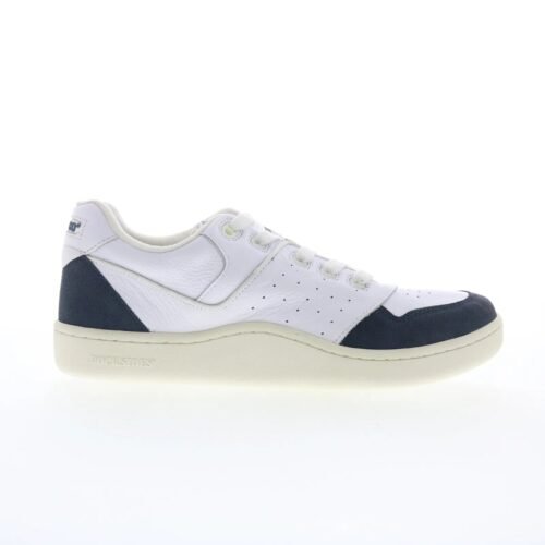 Sebago Hurricane 77131BW-AEB Mens White Leather Lifestyle Sneakers Shoes