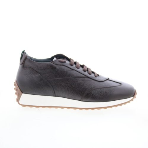 Pastori by Di Bianco Asper Trotter Mens Brown Leather Lifestyle Sneakers Shoes