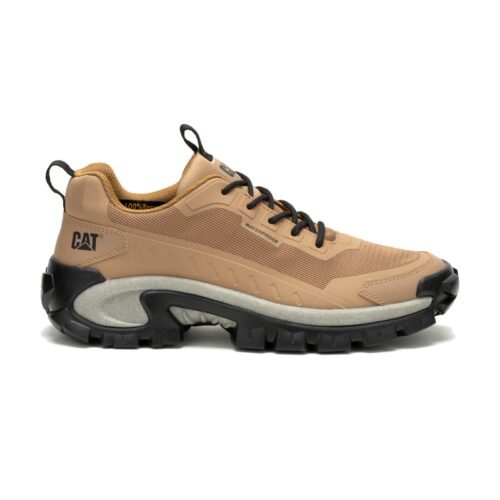 Caterpillar Intruder Lightning Mesh WP Mens Beige Lifestyle Sneakers Shoes