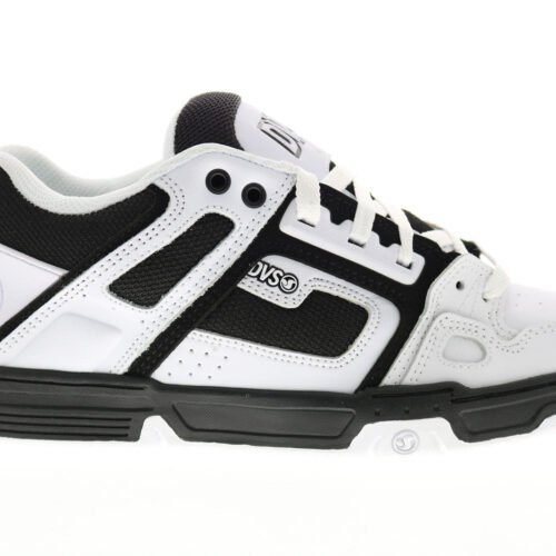 DVS Comanche DV00029116 Mens White Leather Skate Inspired Sneakers Shoes