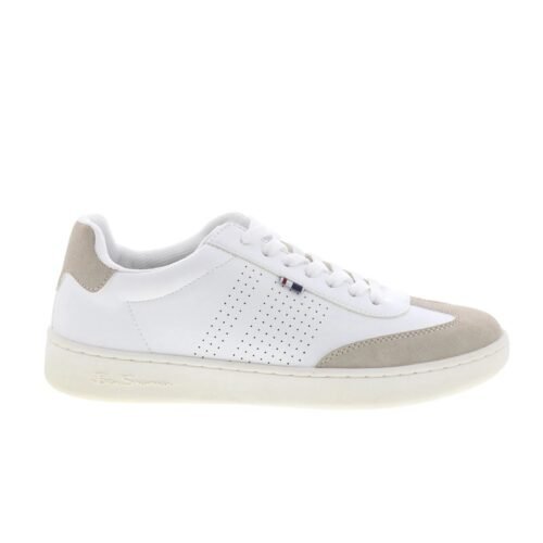 Ben Sherman Glasgow BSMGLASV-1674 Mens White Lifestyle Sneakers Shoes