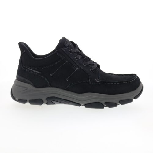 Rockport Ronan RMRONAN Mens Black Suede Lace Up Lifestyle Sneakers Shoes