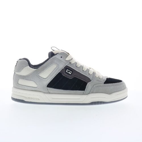 Globe Tilt Prime GBTILTPR Mens Gray Suede Skate Inspired Sneakers Shoes