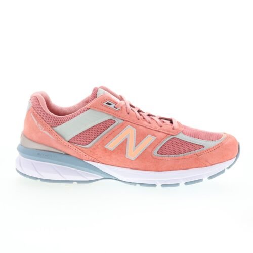 New Balance 990v5 Made In USA M990SR5 Mens Orange Lifestyle Sneakers Shoes