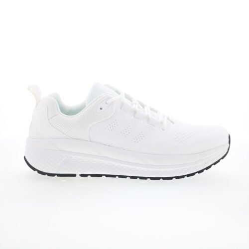 Propet Ultra 267 MAA322M Mens White Canvas Lace Up Lifetsyle Sneakers Shoes