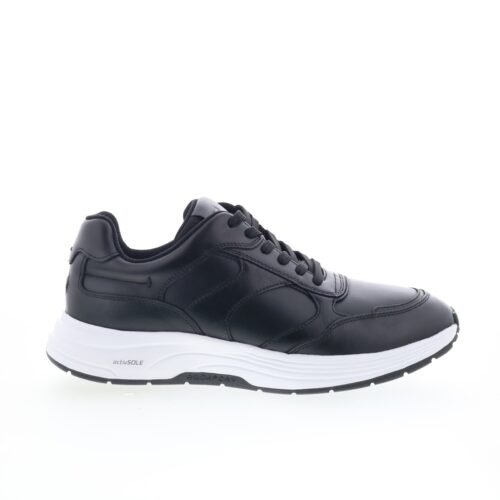 Rockport Harrison 2 RMHARRISON2 Mens Black Leather Lifestyle Sneakers Shoes