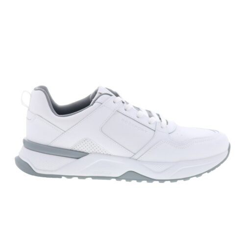 Rockport ProWalker Norris Mens White Wide Lifestyle Sneakers Shoes