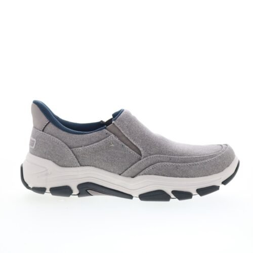 Rockport Reece 2 RMREECE2 Mens Gray Wide Canvas Lifestyle Sneakers Shoes