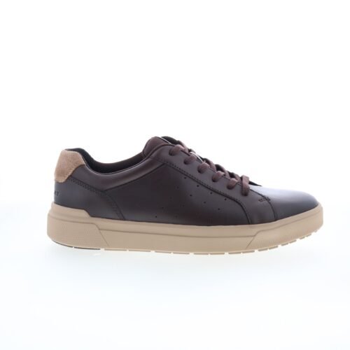 Rockport Total Motion Tarquin Mens Brown Leather Lifestyle Sneakers Shoes
