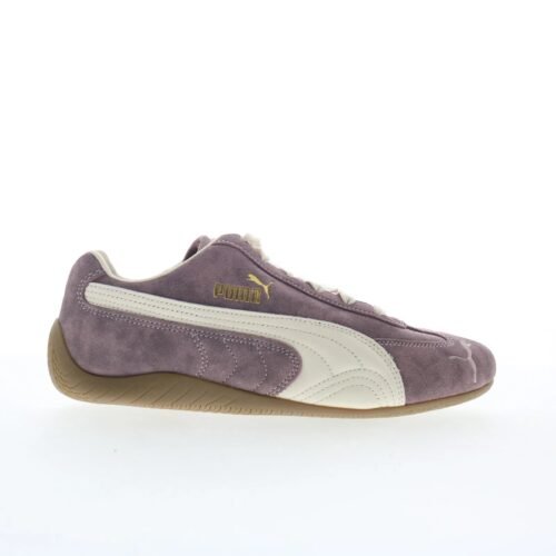 Puma Speedcat Faded 40368805 Mens Purple Suede Lace Up Lifestyle Sneakers Shoes