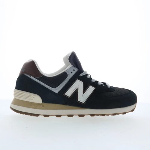 New Balance 574 U5748SB Mens Gray Nubuck Lace Up LifeStyle Sneakers Shoes